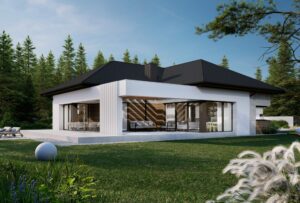 Projekty domów parterowych MODERN HOUSE – doskonały pomysł na optymalną przestrzeń życiową
